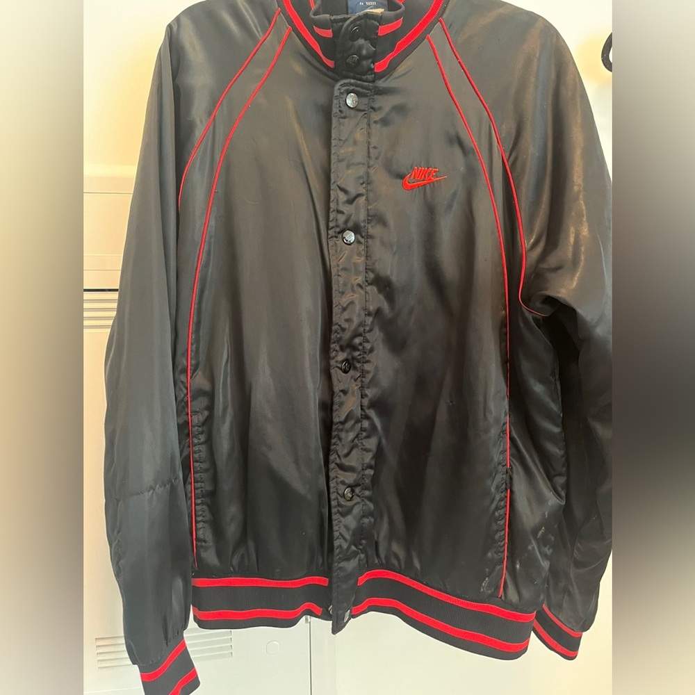 Authentic Air Jordan 1 Wings satin bomber jacket (1985)